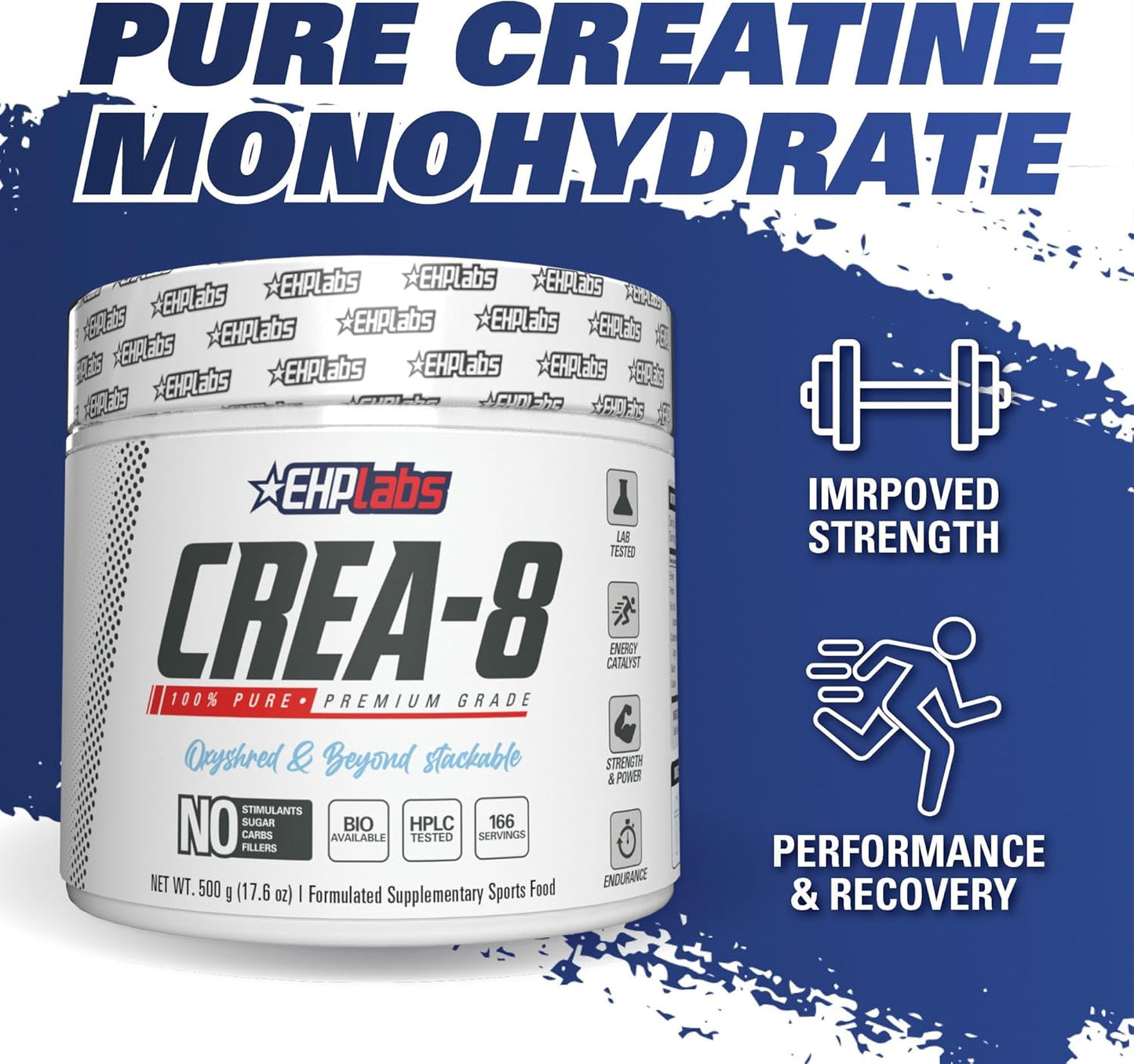 EHP Labs CREA-8 Creatine Monohydrate Powder