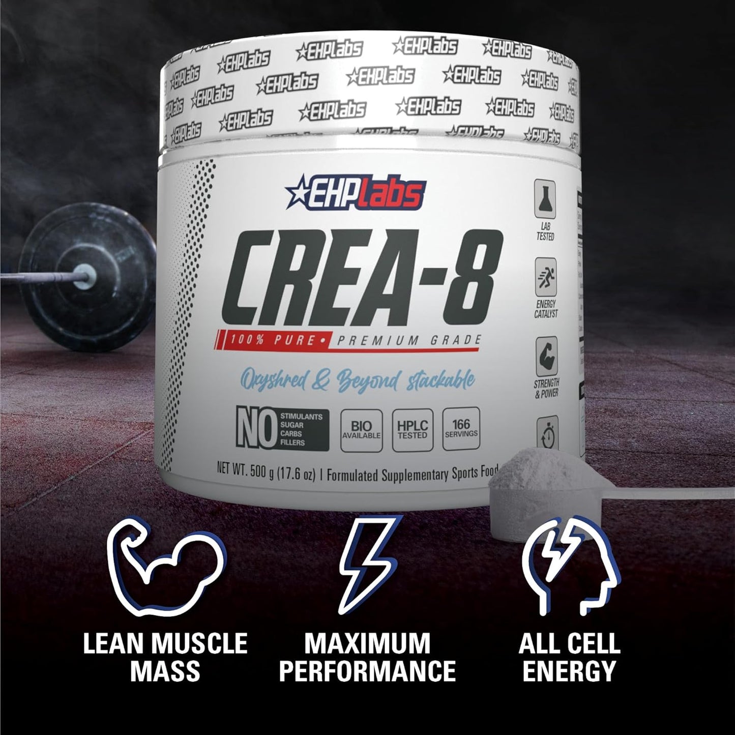 EHP Labs CREA-8 Creatine Monohydrate Powder