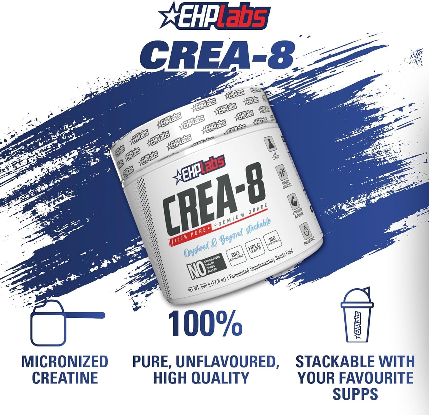 EHP Labs CREA-8 Creatine Monohydrate Powder