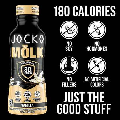 Jocko Mölk 30g Grass Fed Protein Shakes