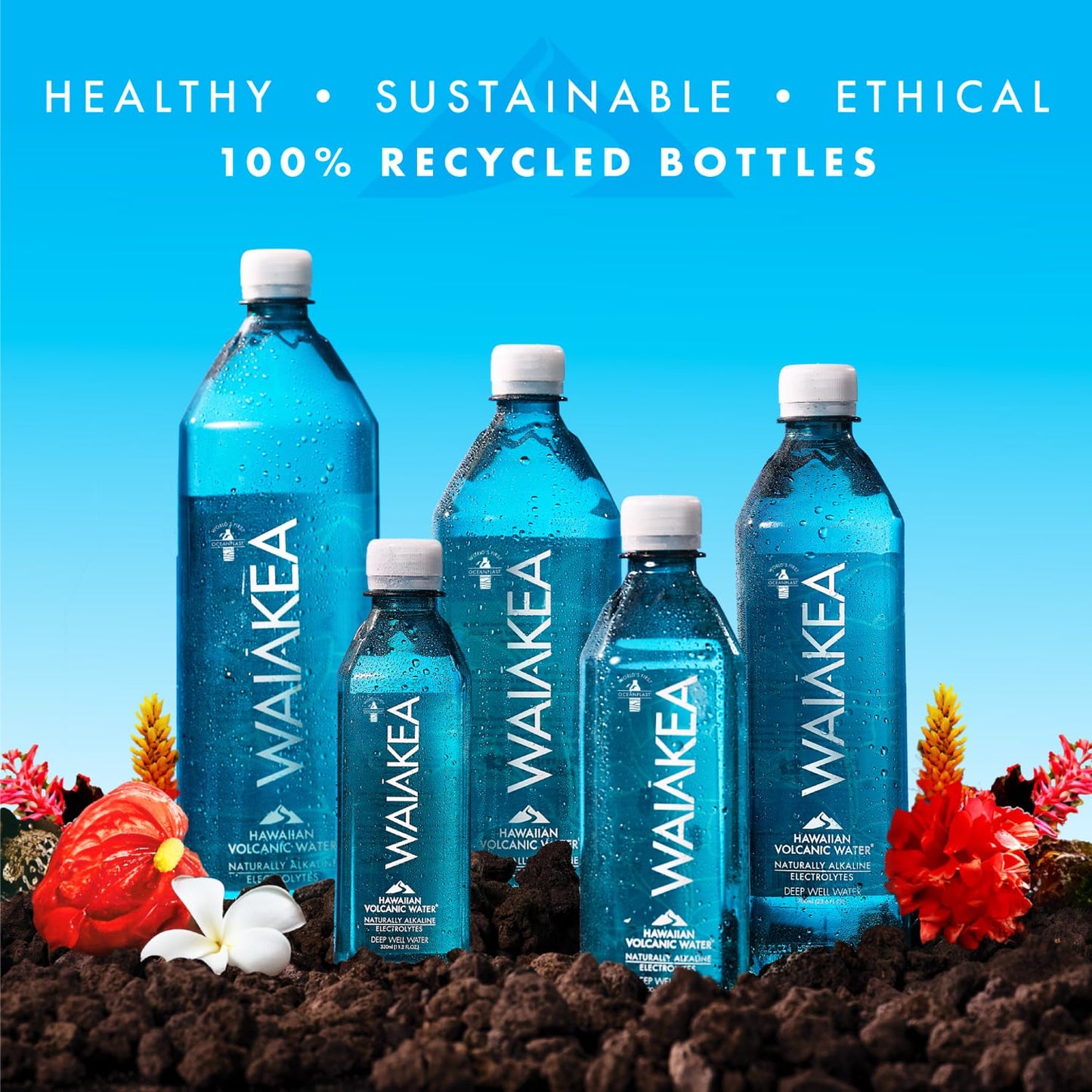 Hawaiian Volcanic Water - Naturally Alkaline Water